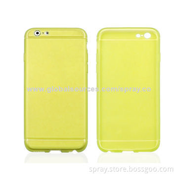 Ultra-thin 0.4mm Matte Soft TPU Cases for New iPhone, Various Colors Available